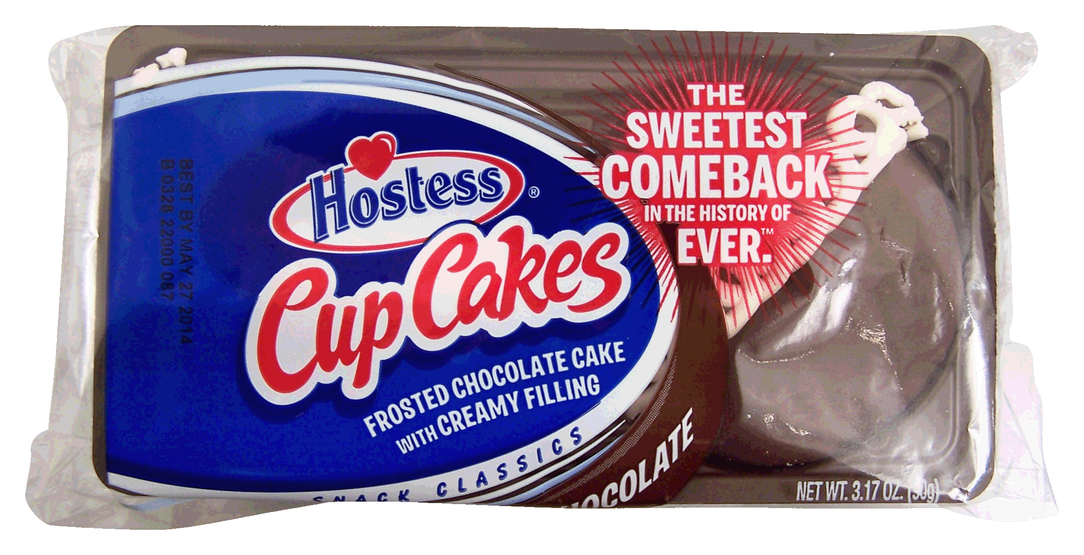 Hostess  cupcakes, frosted chocolate cake with creamy filling, 2-pack Full-Size Picture